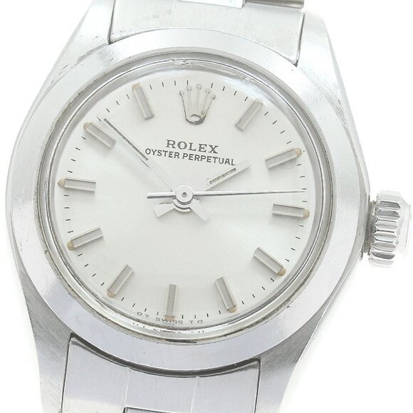 Rolex Other - ROLEX Oyster perpetual 6700 cal.2030 Silver Dial Automatic Ladies Watch_879716